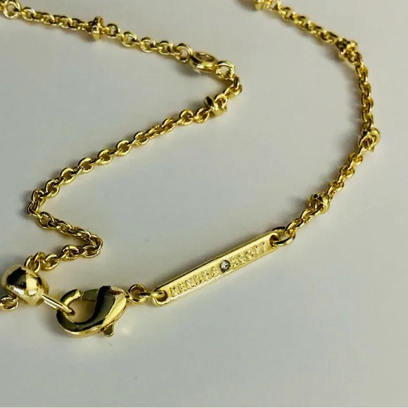 Kendra Scott Gold-Plated Cubic Zirconia & Pink Minnie Mouse Adjustable Necklace - Picture 5 of 8